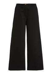 Ciao Lucia - Women's Orlando Cotton Wide-Leg Pants - Black/white - Moda Operandi