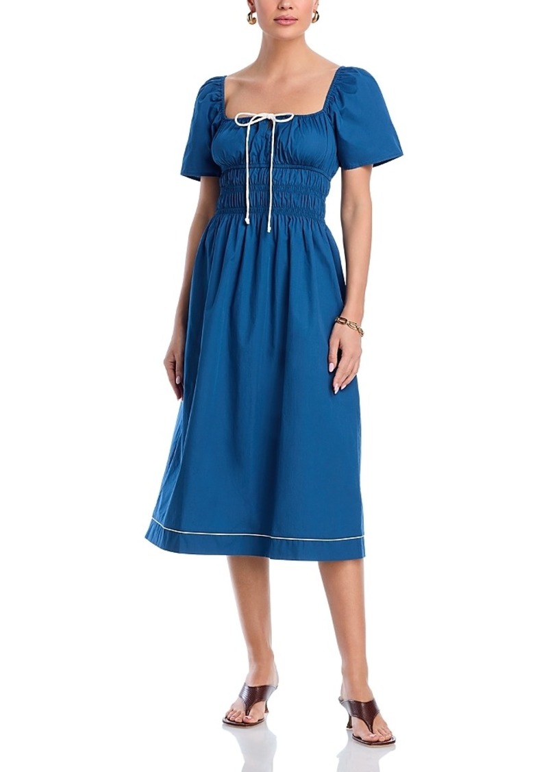 Ciao Lucia Fiorella Cotton Poplin Midi Dress