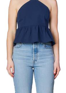 Ciao Lucia Franca Top In Blue