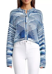 Ciao Lucia Pablo Cotton Crop Cardigan