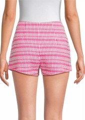 Ciao Lucia Sbarra Stripe Cotton Shorts