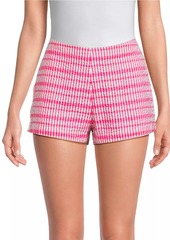 Ciao Lucia Sbarra Stripe Cotton Shorts