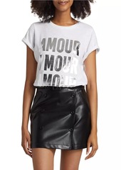 Cinq a Sept Amour Amour Amour Foiled T-Shirt