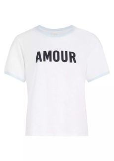 Cinq a Sept Amour Graphic T-Shirt
