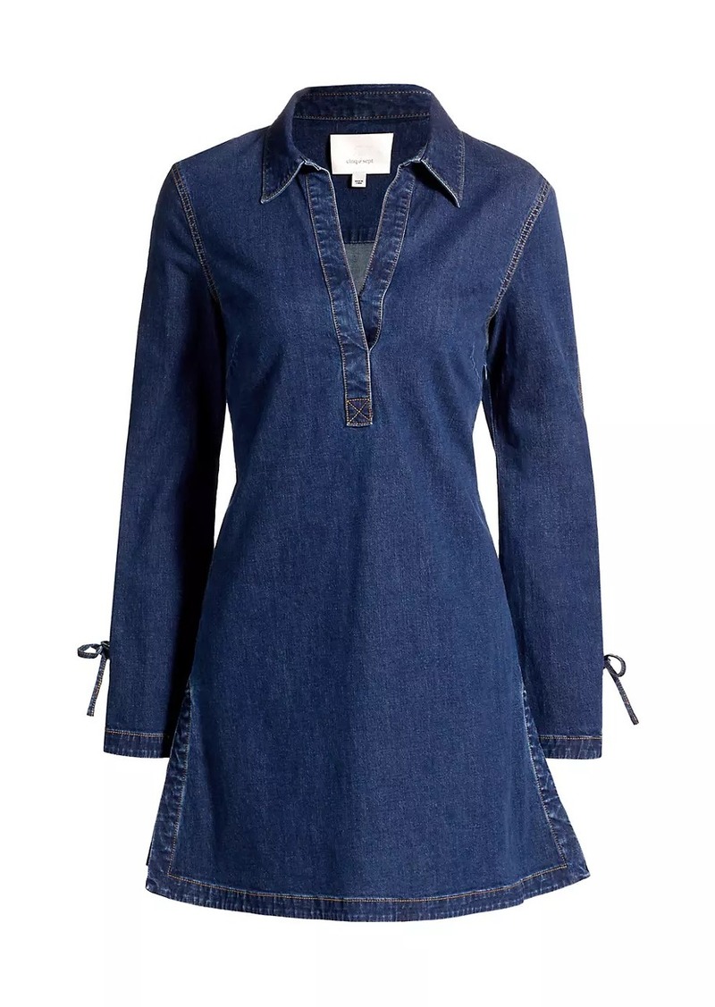 Cinq a Sept Aster Denim Minidress