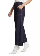 Cinq a Sept Benji Mid-Rise Wide-Leg Jeans