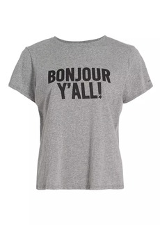 Cinq a Sept Bonjour Y'all Graphic T-Shirt