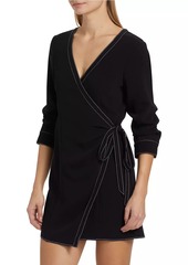 Cinq a Sept Chelsea Wrap Minidress