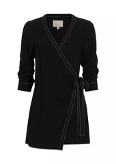 Cinq a Sept Chelsea Wrap Minidress