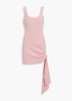 Cinq a Sept Cinq à Sept - Sharon knotted crepe mini dress - Pink - US 2