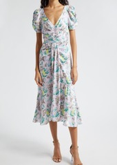 Cinq a Sept Cinq à Sept Walker Floral Midi Dress