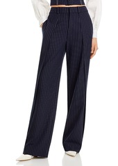 Cinq a Sept Becca Pinstripe Wide Leg Pants