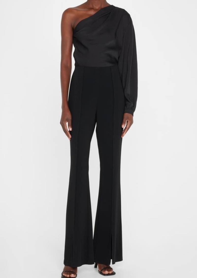 Cinq a Sept Billie Flare Split-Cuff Pants