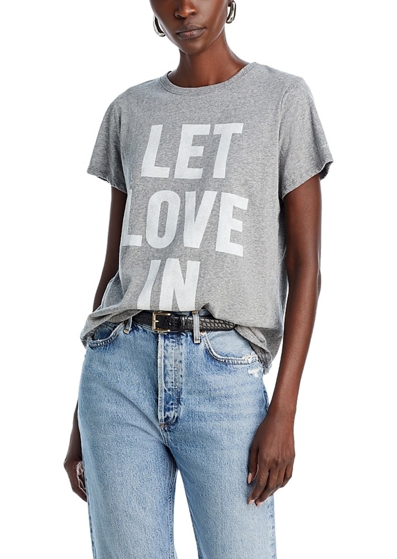Cinq a Sept Cotton Let Love In Tee