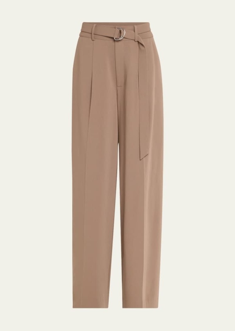 Cinq a Sept Genna Belted Wide-Leg Pants