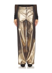 Cinq a Sept Gold Coated Francine Pant