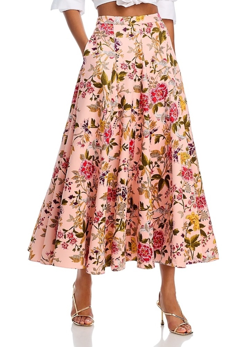 Cinq a Sept Hilda Floral Maxi Skirt