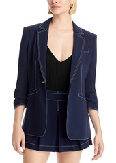 Cinq a Sept Khloe Ruched-Cuff Blazer