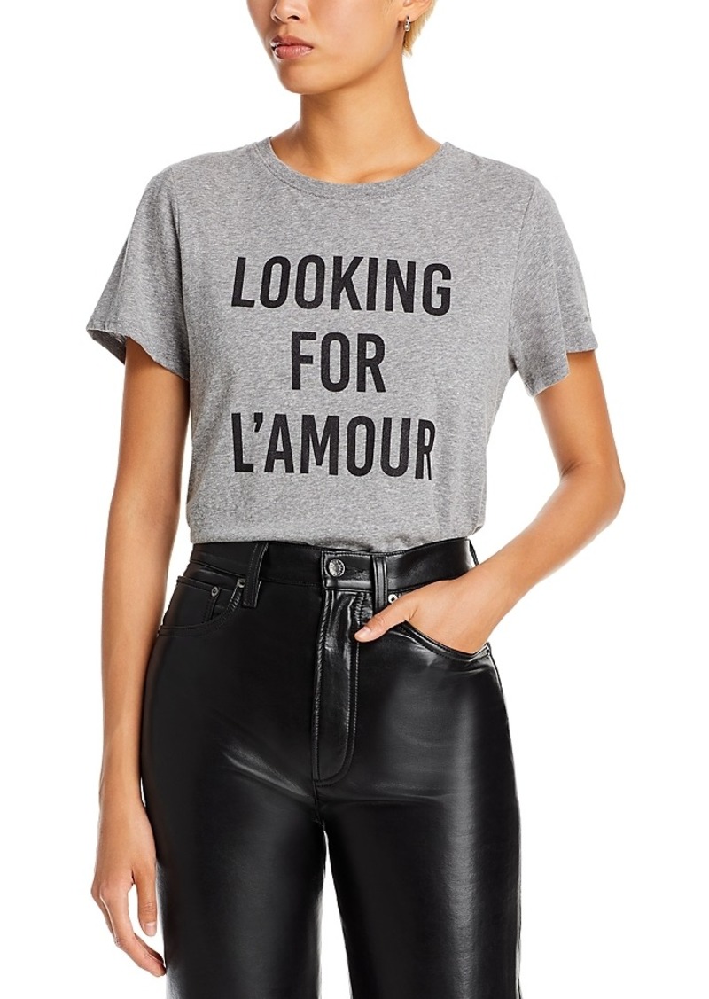 Cinq a Sept Looking For L'Amour Cotton Tee