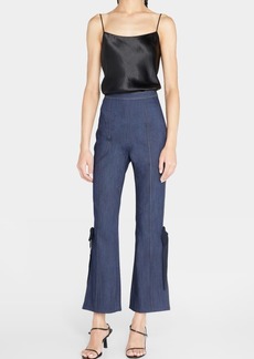 Cinq a Sept Lou Side-Split Denim Pants