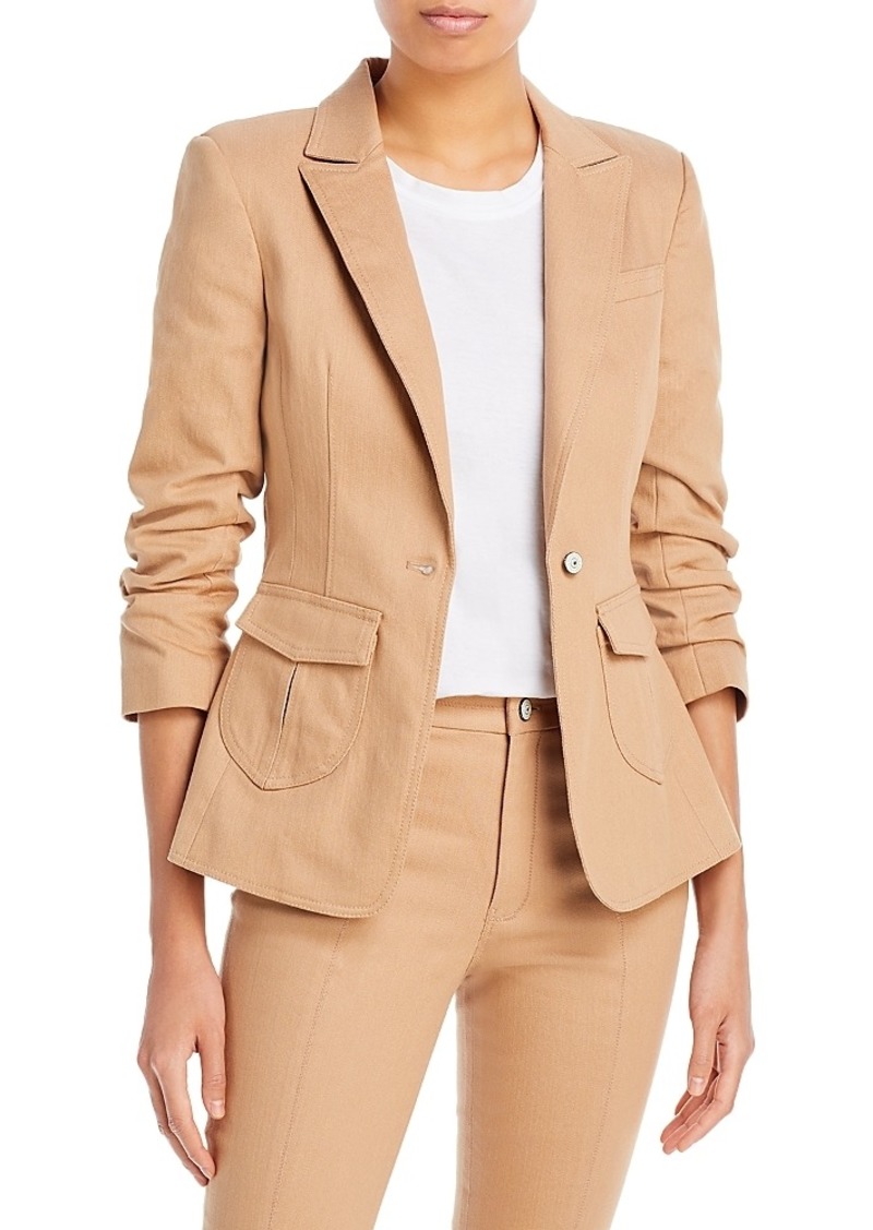 Cinq a Sept Louisa Scrunch Sleeve Blazer