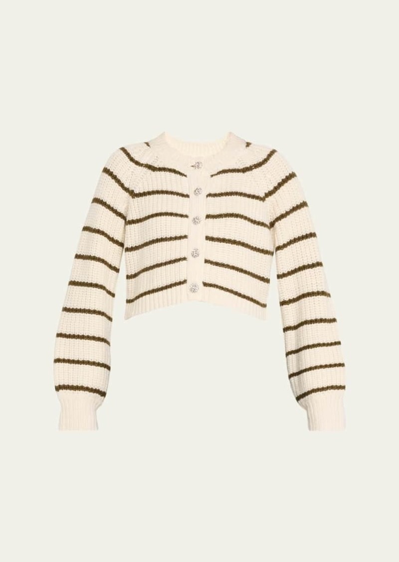 Cinq a Sept Millie Stripe Cardigan