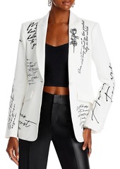 Cinq a Sept Mon Amour Embroidered Blazer