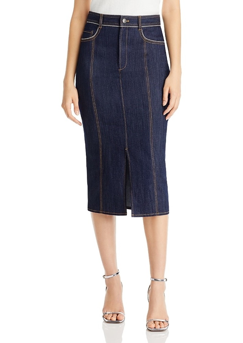 Cinq a Sept Nami Denim Pencil Skirt