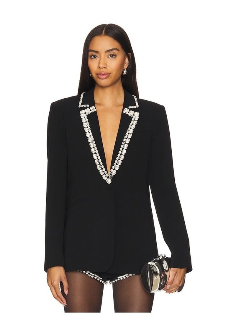 Cinq a Sept Rhinestone Chain Karlie Blazer