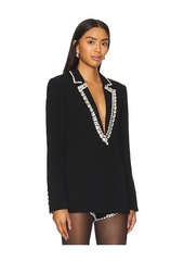 Cinq a Sept Rhinestone Chain Karlie Blazer