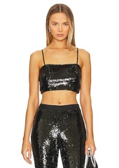 Cinq a Sept Sequin Nikki Top