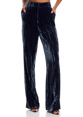 Cinq a Sept Velvet Wide Leg Pants