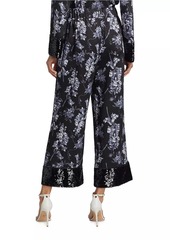 Cinq a Sept Coastal Floral Phoebe Pants