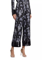 Cinq a Sept Coastal Floral Phoebe Pants