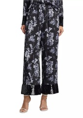 Cinq a Sept Coastal Floral Phoebe Pants