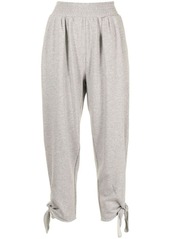 Cinq a Sept cropped tie-cuff track pants