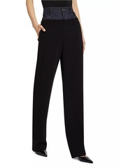 Cinq a Sept Dionne Mix Media Pants