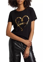 Cinq a Sept Doodled L'Amour T-Shirt