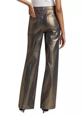 Cinq a Sept Francine Coated Straight Pants