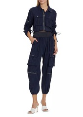 Cinq a Sept Genevive Cropped Cargo Pants