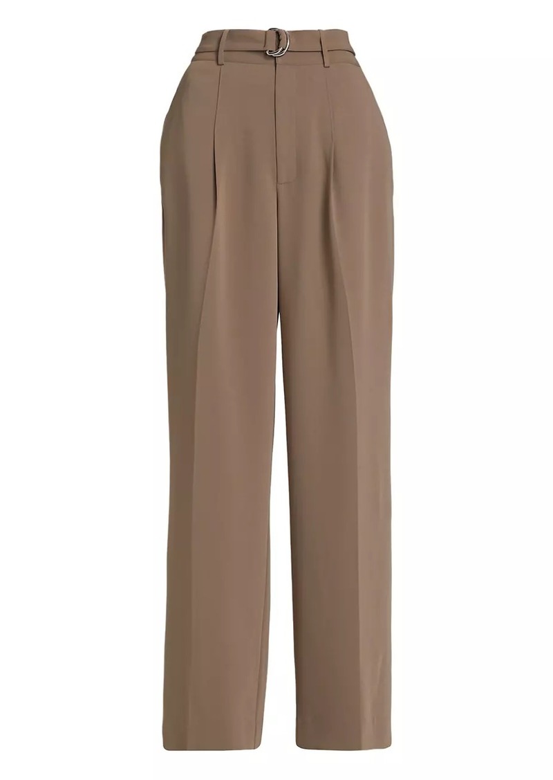 Cinq a Sept Genna Belted Crepe Pants