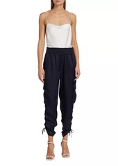 Cinq a Sept Ivette Ruched Cargo Pants