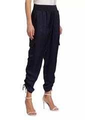 Cinq a Sept Ivette Ruched Cargo Pants