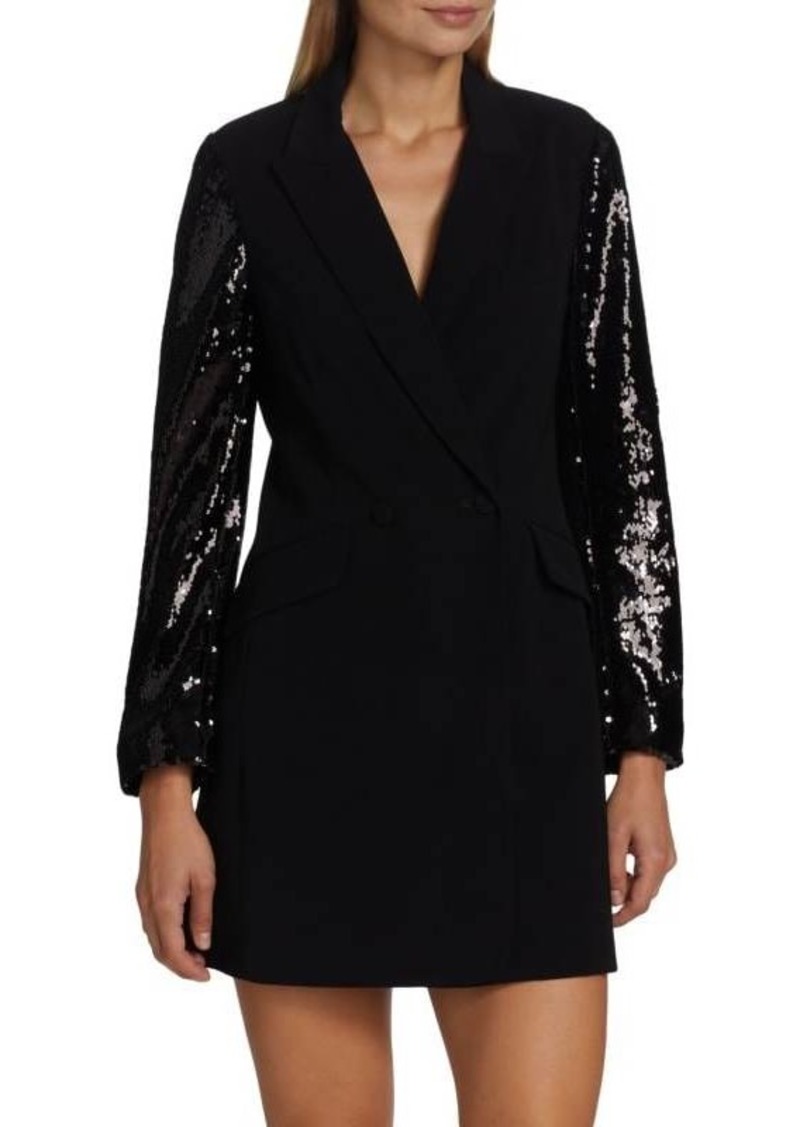 Cinq a Sept Kaylen Sequin Blazer Dress