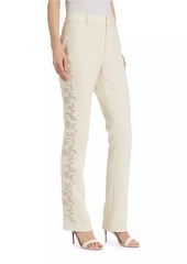 Cinq a Sept Kerry Paisley-Embroidered Pants