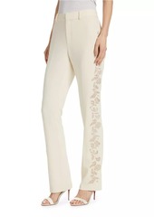 Cinq a Sept Kerry Paisley-Embroidered Pants