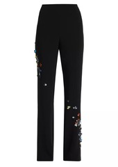 Cinq a Sept Kingsley Floral Paillette Pants