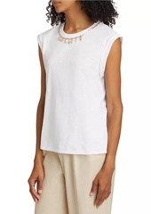 Cinq a Sept Lamour Necklace T-Shirt