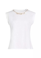 Cinq a Sept Lamour Necklace T-Shirt