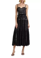 Cinq a Sept Lana Lace Cocktail Dress